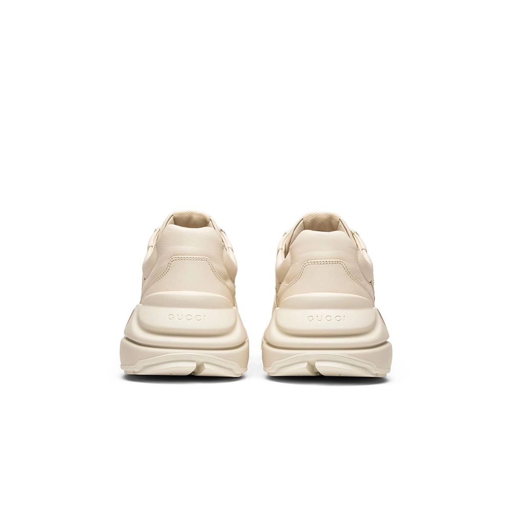 Gucci Rhython Leather Sneaker Logo,GUCCI SHOES Reps,Other Brand Reps Sneakers