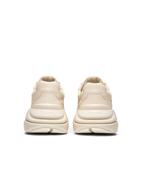 Gucci Rhython Leather Sneaker Logo,GUCCI SHOES Reps,Other Brand Reps Sneakers