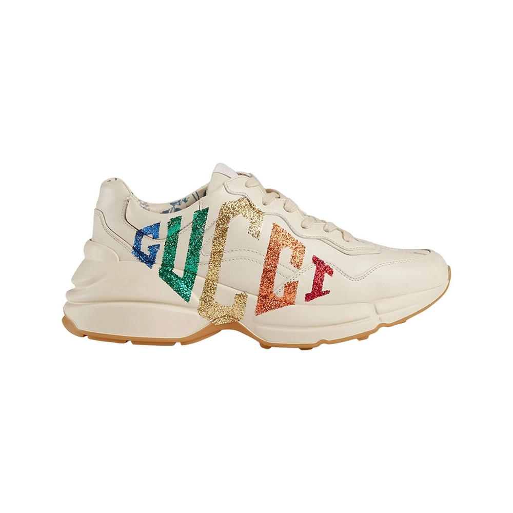 Gucci Rhyton Glitter,GUCCI SHOES Reps,Other Brand Reps Sneakers