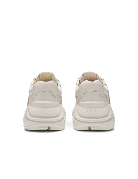 Gucci Rhyton Leather Sneaker Vintage Logo,GUCCI SHOES Reps,Other Brand Reps Sneakers
