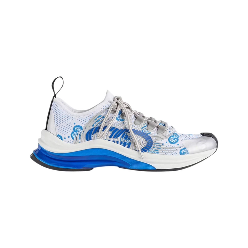 Gucci Run Sneaker White Blue,GUCCI SHOES Reps,Other Brand Reps Sneakers