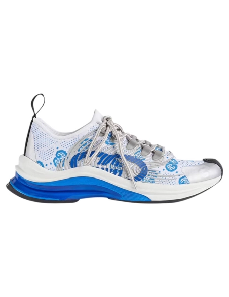 Gucci Run Sneaker White Blue,GUCCI SHOES Reps,Other Brand Reps Sneakers