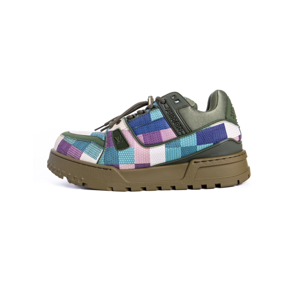 Louis Vuitton Trainer Maxi Damoflage,Louis Vuitton Maxi,LOUIS VUITTON Reps Sneakers,Other Brand Reps Sneakers