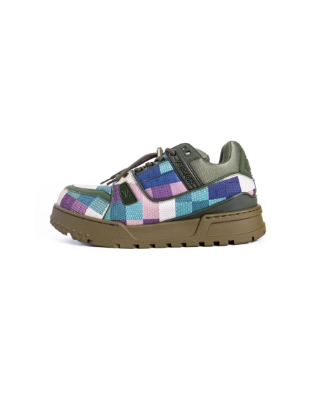 Louis Vuitton Trainer Maxi Damoflage,Louis Vuitton Maxi,LOUIS VUITTON Reps Sneakers,Other Brand Reps Sneakers