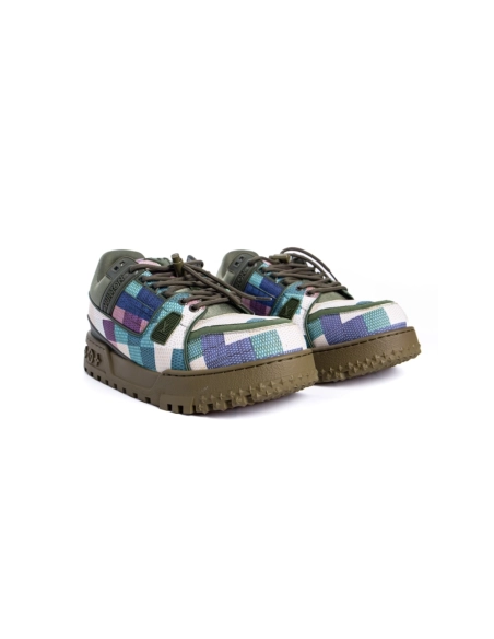 Louis Vuitton Trainer Maxi Damoflage,Louis Vuitton Maxi,LOUIS VUITTON Reps Sneakers,Other Brand Reps Sneakers
