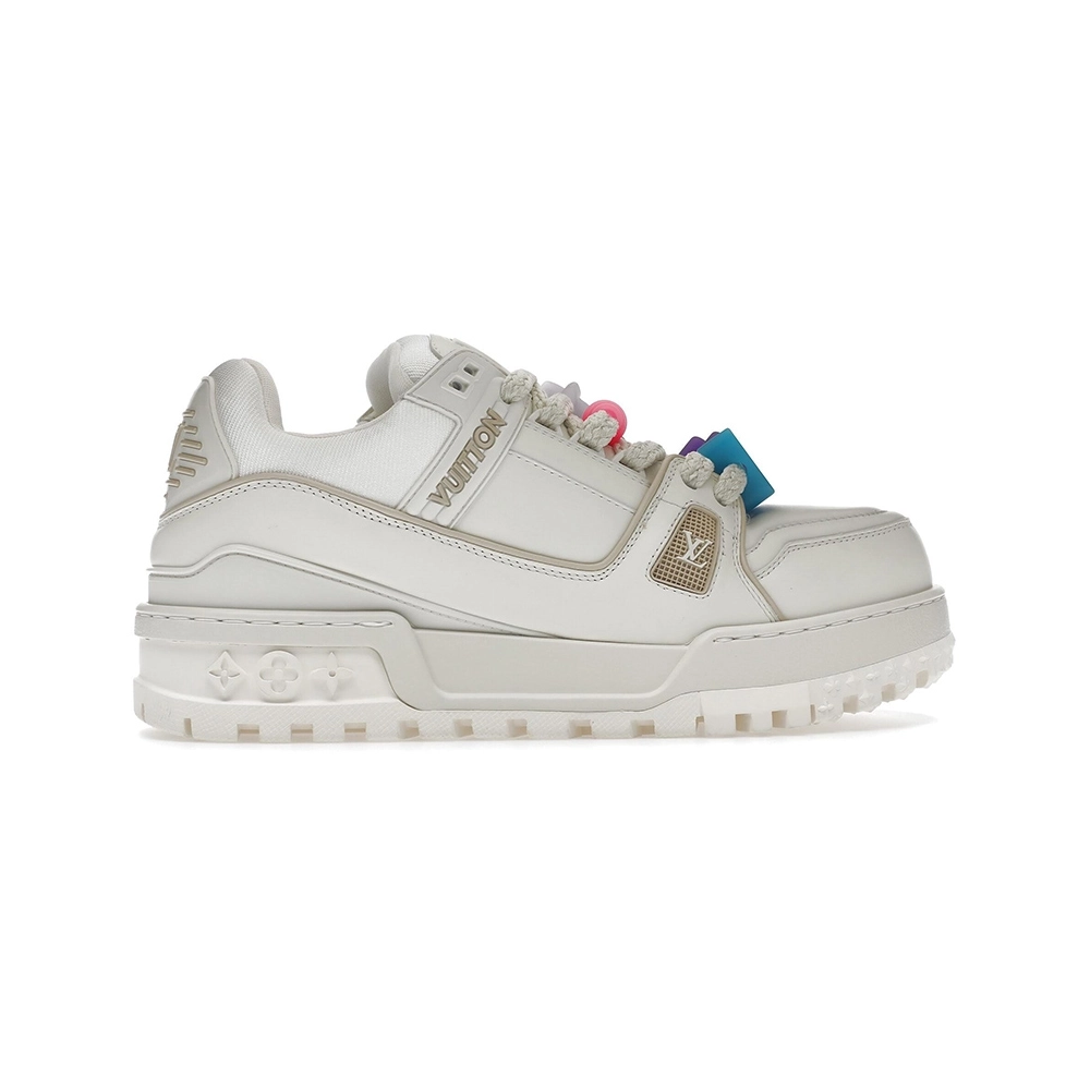 Louis Vuitton LV Trainer Maxi white,Louis Vuitton Maxi,LOUIS VUITTON Reps Sneakers,Other Brand Reps Sneakers