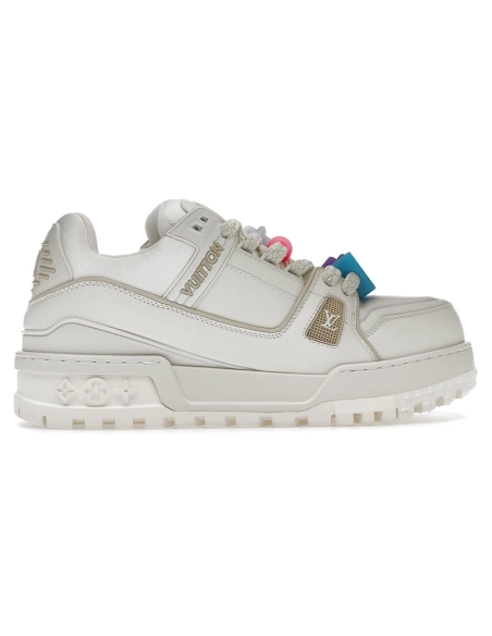 Louis Vuitton LV Trainer Maxi white,Louis Vuitton Maxi,LOUIS VUITTON Reps Sneakers,Other Brand Reps Sneakers