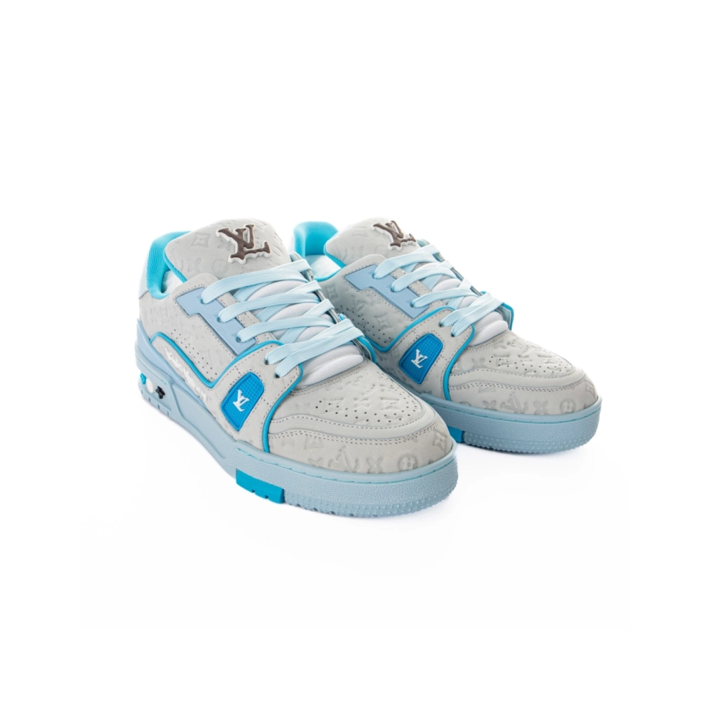 Louis Vuitton Trainer OceanBlue,Louis Vuitton Trainer,LOUIS VUITTON Reps Sneakers,Other Brand Reps Sneakers