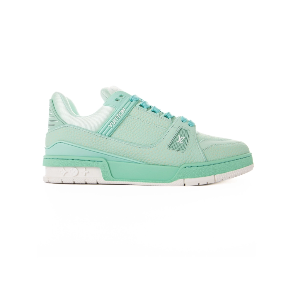 Louis Vuitton Trainer Green,Louis Vuitton Trainer,LOUIS VUITTON Reps Sneakers,Other Brand Reps Sneakers