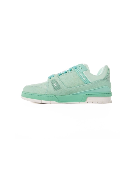 Louis Vuitton Trainer Green,Louis Vuitton Trainer,LOUIS VUITTON Reps Sneakers,Other Brand Reps Sneakers