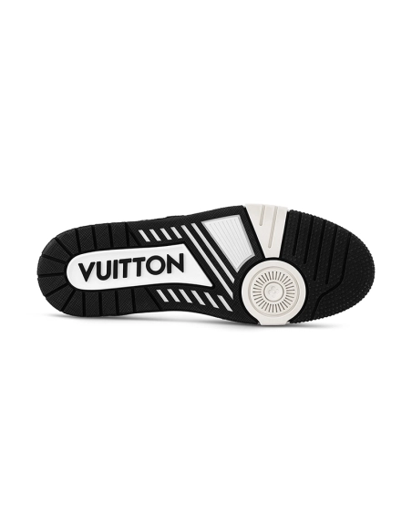 Louis Vuitton Trainer Black Monogram Textile,Louis Vuitton Trainer,LOUIS VUITTON Reps Sneakers,Other Brand Reps Sneakers