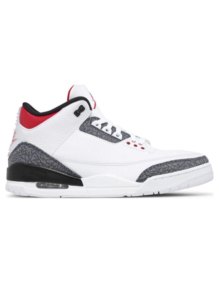AIR JORDAN 3 RETRO DENIM SE FIRE RED CZ6431 100,AIR JORDAN 3,Air Jordan