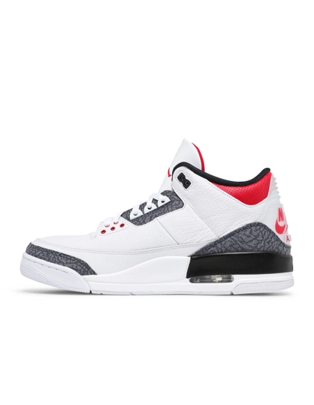 AIR JORDAN 3 RETRO DENIM SE FIRE RED CZ6431 100,AIR JORDAN 3,Air Jordan