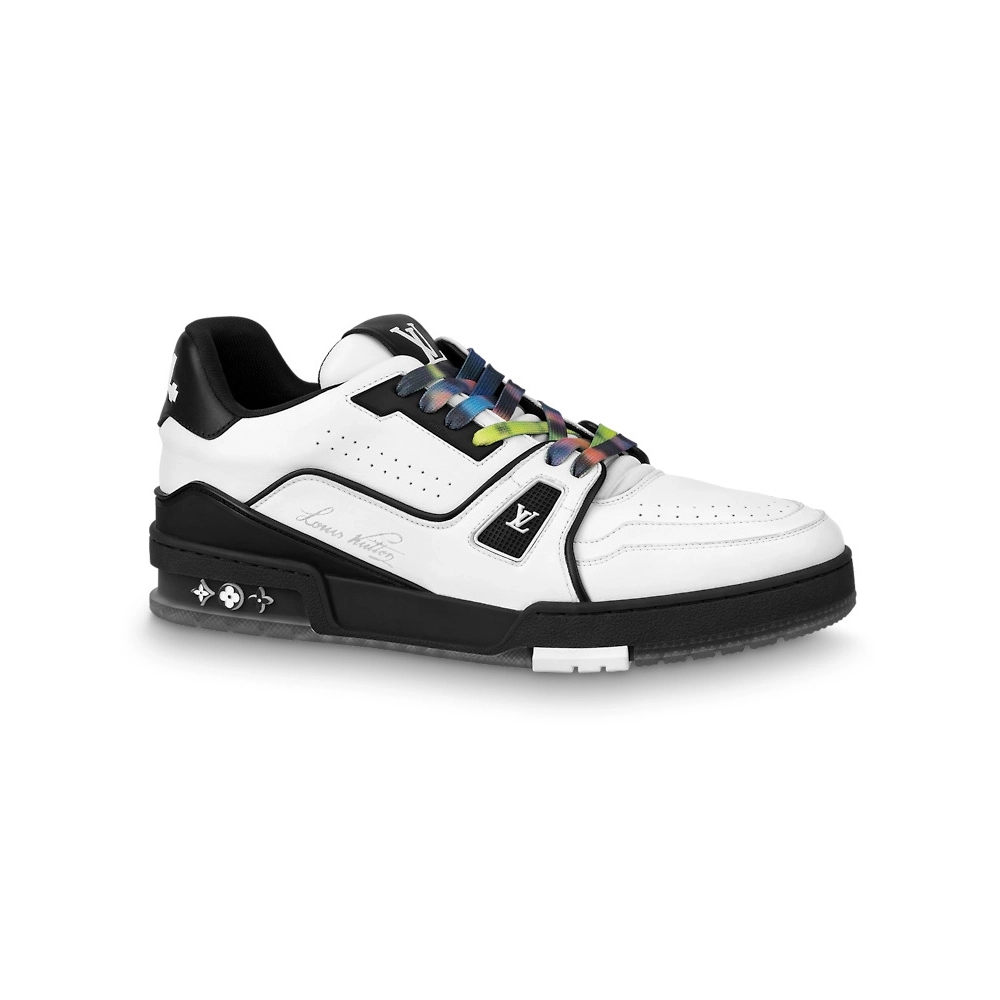 Louis Vuitton LV Trainer Black White,Louis Vuitton Trainer,LOUIS VUITTON Reps Sneakers,Other Brand Reps Sneakers