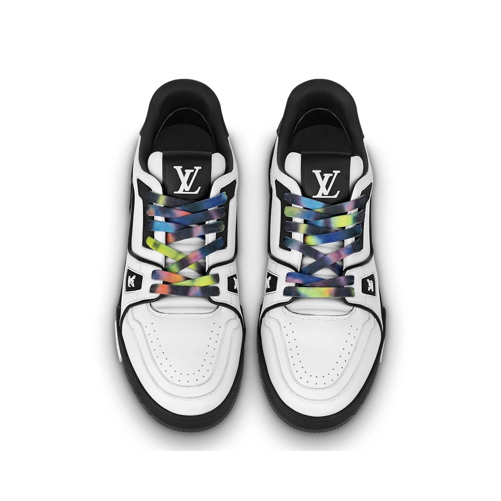 Louis Vuitton LV Trainer Black White,Louis Vuitton Trainer,LOUIS VUITTON Reps Sneakers,Other Brand Reps Sneakers