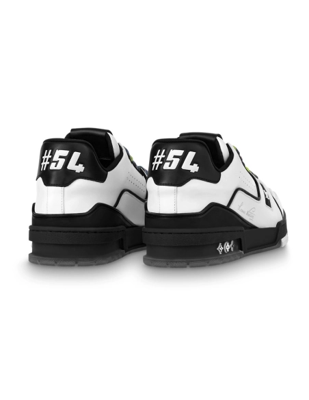 Louis Vuitton LV Trainer Black White,Louis Vuitton Trainer,LOUIS VUITTON Reps Sneakers,Other Brand Reps Sneakers