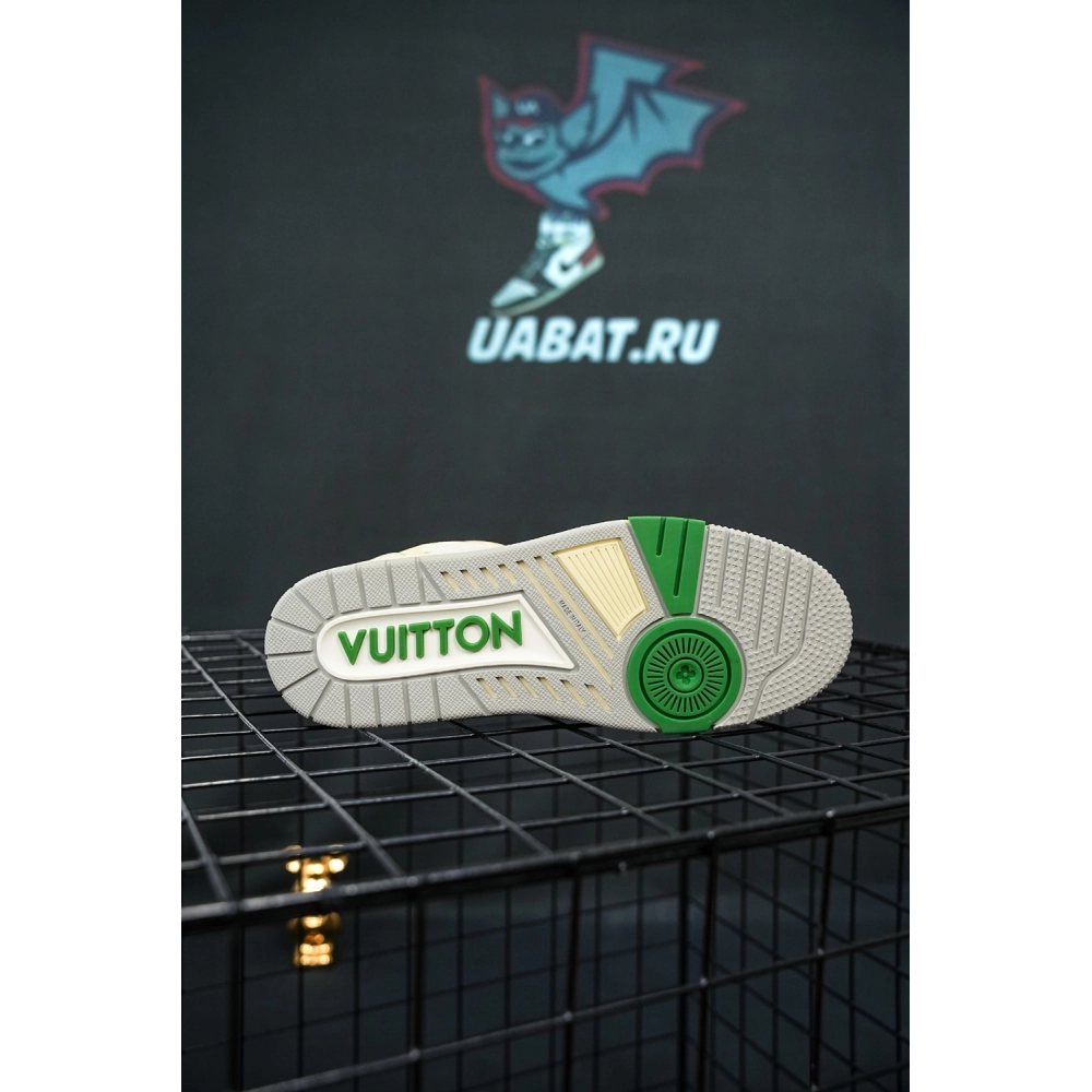 Louis Vuitton Trainer Green Mesh,Louis Vuitton Trainer,LOUIS VUITTON Reps Sneakers,Other Brand Reps Sneakers