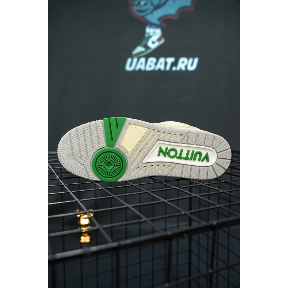 Louis Vuitton Trainer Green Mesh,Louis Vuitton Trainer,LOUIS VUITTON Reps Sneakers,Other Brand Reps Sneakers