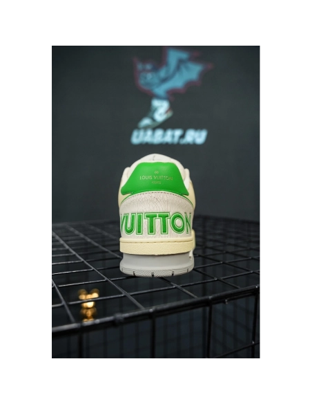 Louis Vuitton Trainer Green Mesh,Louis Vuitton Trainer,LOUIS VUITTON Reps Sneakers,Other Brand Reps Sneakers