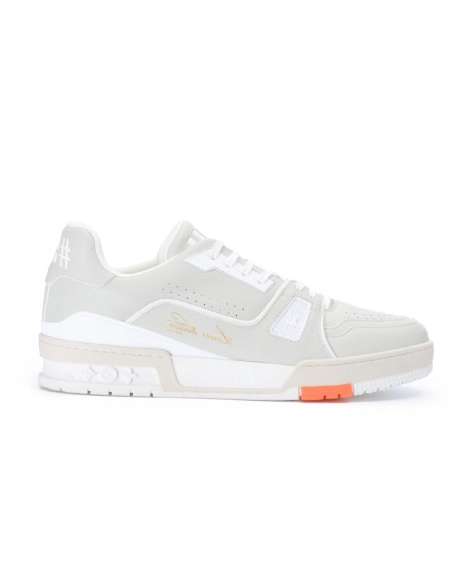 Louis Vuitton Trainer Low Top Grey,Louis Vuitton Trainer,LOUIS VUITTON Reps Sneakers,Other Brand Reps Sneakers