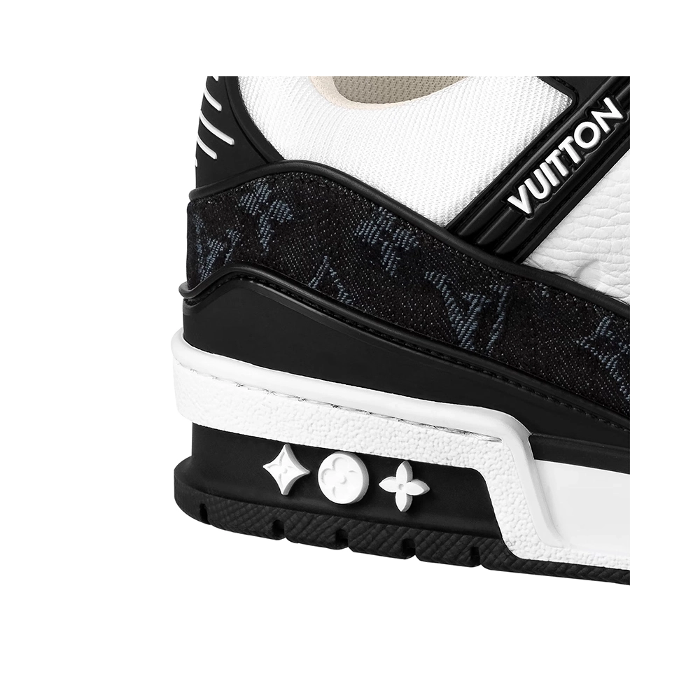 Louis Vuitton Trainer White Black,Louis Vuitton Trainer,LOUIS VUITTON Reps Sneakers,Other Brand Reps Sneakers