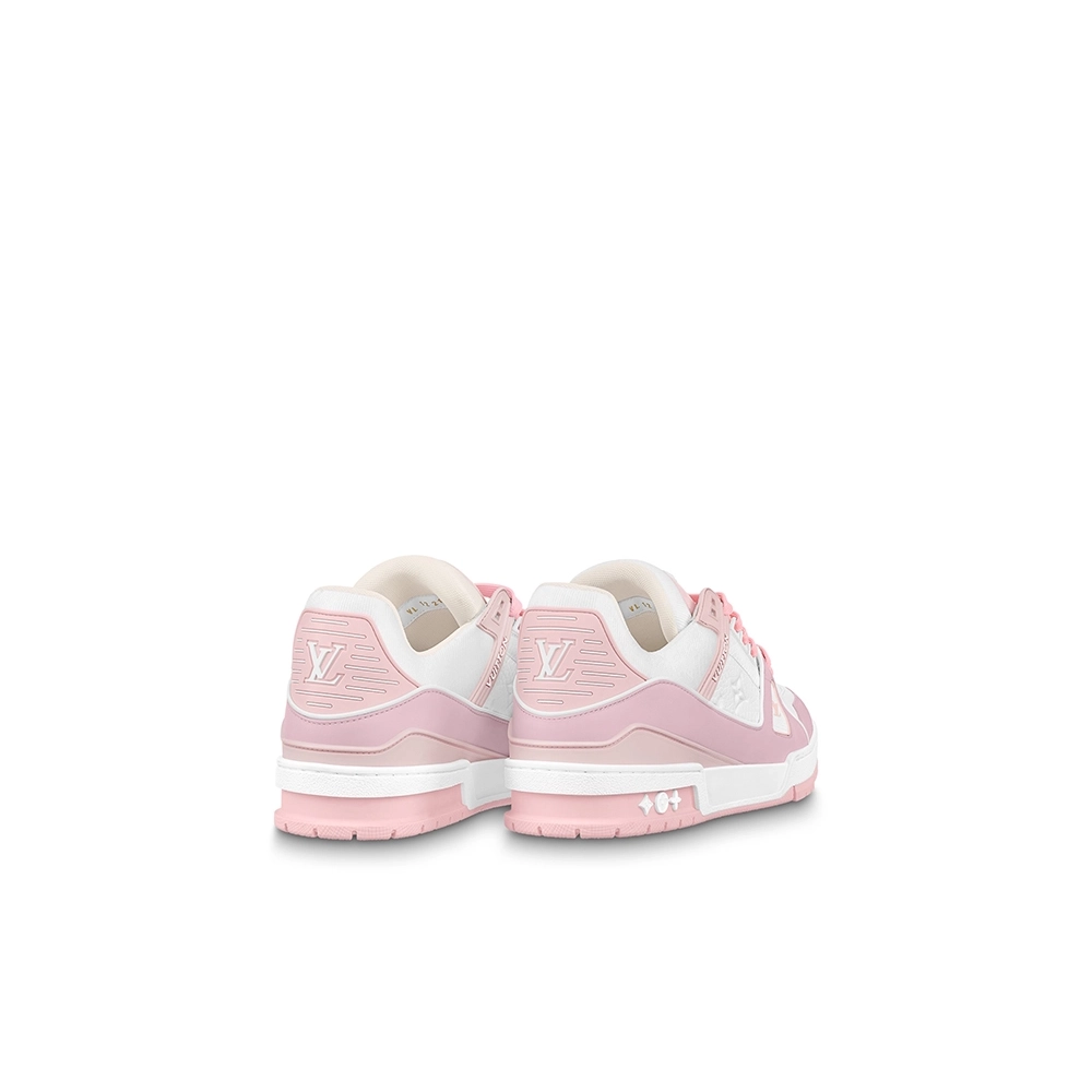 Louis Vuitton Trainer Pink Rose,Louis Vuitton Trainer,LOUIS VUITTON Reps Sneakers,Other Brand Reps Sneakers