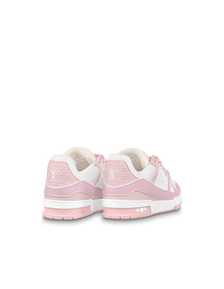 Louis Vuitton Trainer Pink Rose,Louis Vuitton Trainer,LOUIS VUITTON Reps Sneakers,Other Brand Reps Sneakers