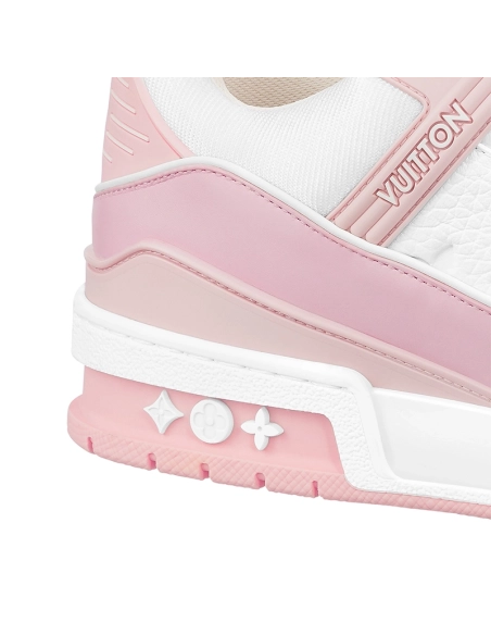 Louis Vuitton Trainer Pink Rose,Louis Vuitton Trainer,LOUIS VUITTON Reps Sneakers,Other Brand Reps Sneakers