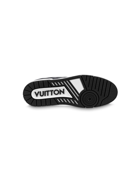 LOUIS VUITTON LV TRAINER No.54 BLACK WHITE,Louis Vuitton Trainer,LOUIS VUITTON Reps Sneakers,Other Brand Reps Sneakers