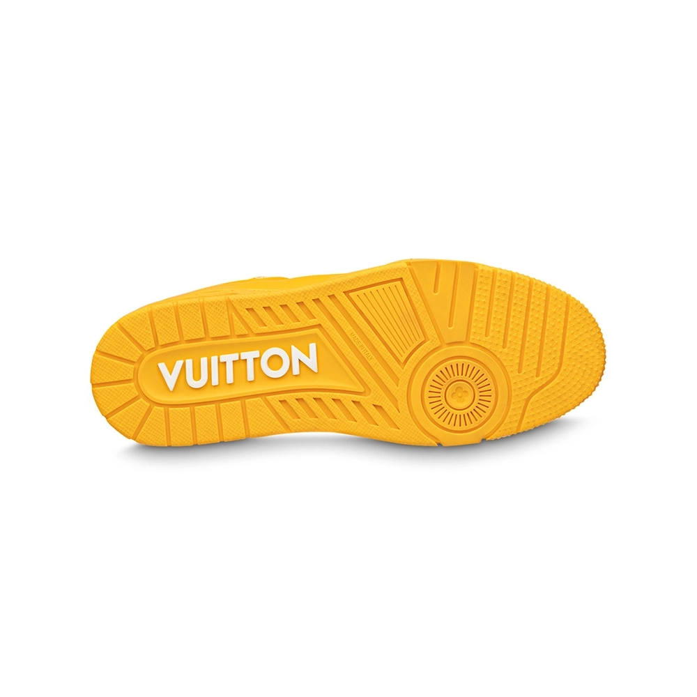 LV TRAINER SNEAKER YELLOW,Louis Vuitton Trainer,LOUIS VUITTON Reps Sneakers,Other Brand Reps Sneakers