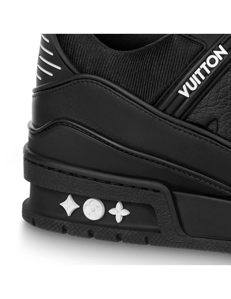 LV TRAINER SNEAKER BLACK,Louis Vuitton Trainer,LOUIS VUITTON Reps Sneakers,Other Brand Reps Sneakers