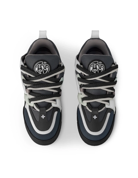 Louis Vuitton Skate Sneaker Blue Grey,Louis Vuitton Skate,LOUIS VUITTON Reps Sneakers,Other Brand Reps Sneakers