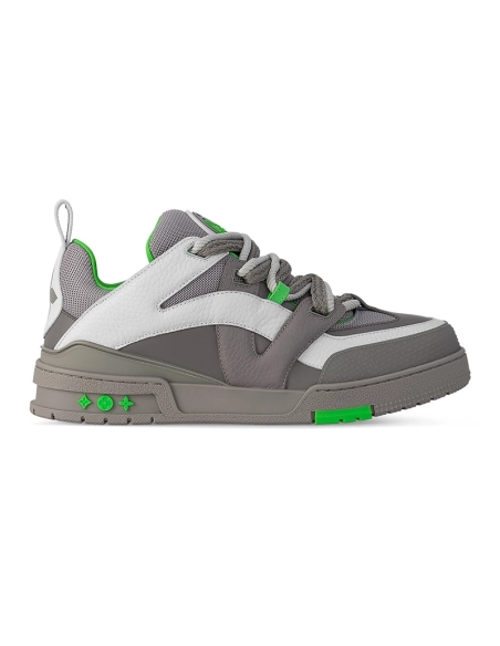 Louis Vuitton Skate Sneaker Grey Green,Louis Vuitton Skate,LOUIS VUITTON Reps Sneakers,Other Brand Reps Sneakers