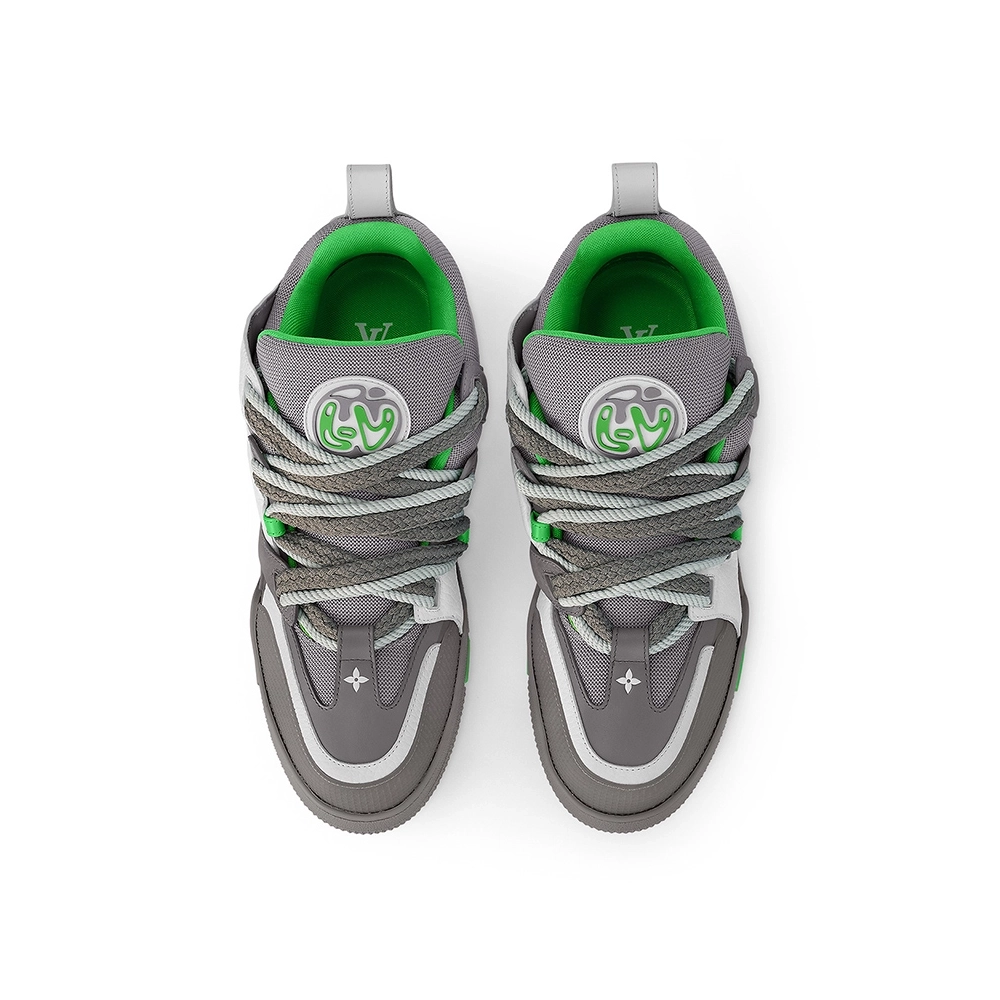 Louis Vuitton Skate Sneaker Grey Green,Louis Vuitton Skate,LOUIS VUITTON Reps Sneakers,Other Brand Reps Sneakers