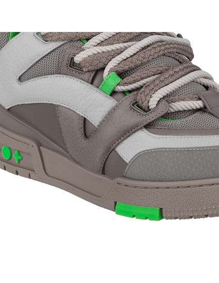 Louis Vuitton Skate Sneaker Grey Green,Louis Vuitton Skate,LOUIS VUITTON Reps Sneakers,Other Brand Reps Sneakers