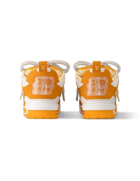 Louis Vuitton LV Skate Sneaker Yellow White,Louis Vuitton Skate,LOUIS VUITTON Reps Sneakers,Other Brand Reps Sneakers