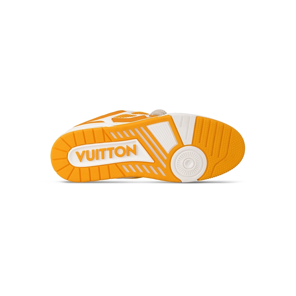 Louis Vuitton LV Skate Sneaker Yellow White,Louis Vuitton Skate,LOUIS VUITTON Reps Sneakers,Other Brand Reps Sneakers