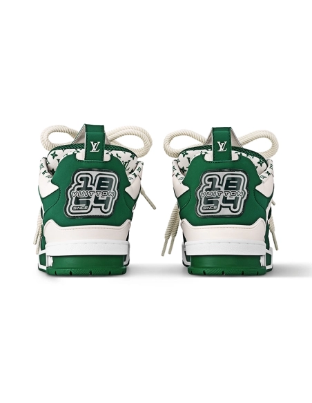Louis Vuitton LV Skate Sneaker Green White,Louis Vuitton Skate,LOUIS VUITTON Reps Sneakers,Other Brand Reps Sneakers