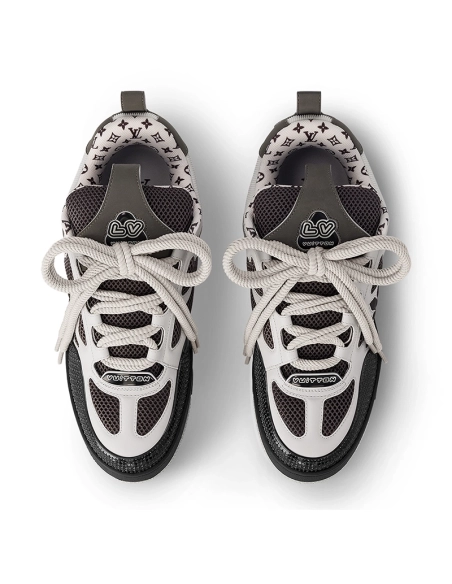 Louis Vuitton Skate Sneaker Grey White,Louis Vuitton Skate,LOUIS VUITTON Reps Sneakers,Other Brand Reps Sneakers