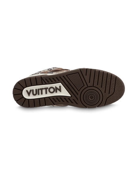 Louis Vuitton Skate Sneaker Brown Snakeskin,Louis Vuitton Skate,LOUIS VUITTON Reps Sneakers,Other Brand Reps Sneakers