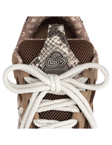 Louis Vuitton Skate Sneaker Brown Snakeskin,Louis Vuitton Skate,LOUIS VUITTON Reps Sneakers,Other Brand Reps Sneakers