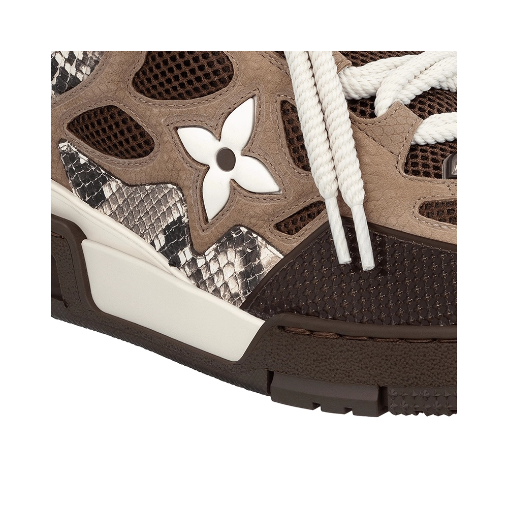 Louis Vuitton Skate Sneaker Brown Snakeskin,Louis Vuitton Skate,LOUIS VUITTON Reps Sneakers,Other Brand Reps Sneakers