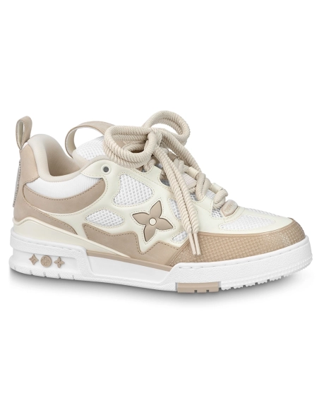 Louis Vuitton LV Skate Sneaker Beige White,Louis Vuitton Skate,LOUIS VUITTON Reps Sneakers,Other Brand Reps Sneakers