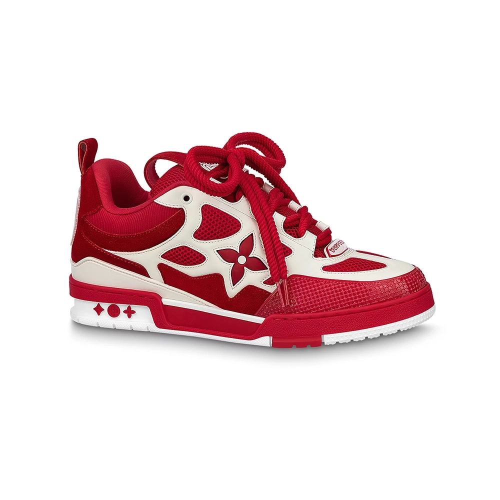 Louis Vuitton LV Skate Sneaker Red White,Louis Vuitton Skate,LOUIS VUITTON Reps Sneakers,Other Brand Reps Sneakers