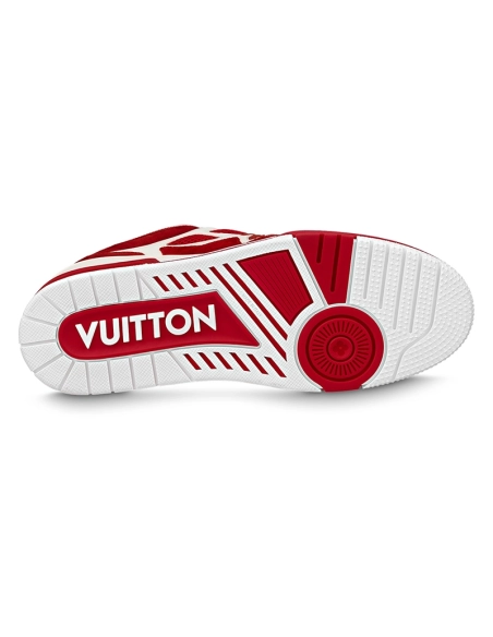 Louis Vuitton LV Skate Sneaker Red White,Louis Vuitton Skate,LOUIS VUITTON Reps Sneakers,Other Brand Reps Sneakers