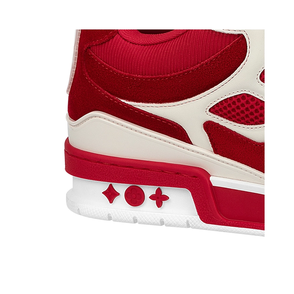 Louis Vuitton LV Skate Sneaker Red White,Louis Vuitton Skate,LOUIS VUITTON Reps Sneakers,Other Brand Reps Sneakers