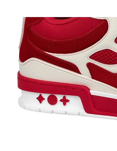 Louis Vuitton LV Skate Sneaker Red White,Louis Vuitton Skate,LOUIS VUITTON Reps Sneakers,Other Brand Reps Sneakers