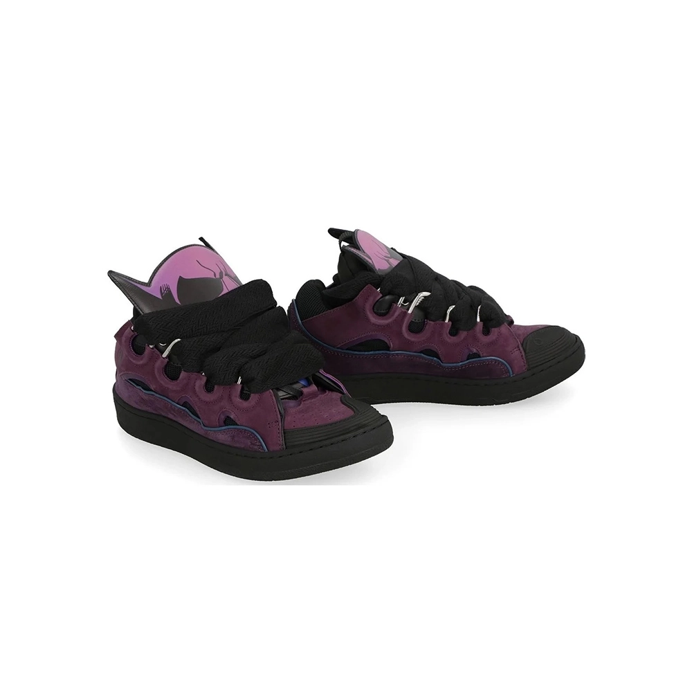Lanvin Curb LaceUp Reps Sneakers,LANVIN SHOES Reps,Other Brand Reps Sneakers
