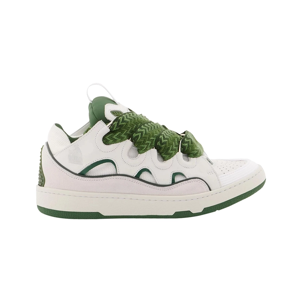 Lanvin Curb Reps Sneakers White Khaki,LANVIN SHOES Reps,Other Brand Reps Sneakers