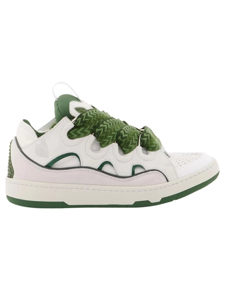 Lanvin Curb Reps Sneakers White Khaki,LANVIN SHOES Reps,Other Brand Reps Sneakers